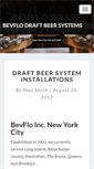 Mobile Screenshot of draft-beer-systems.com